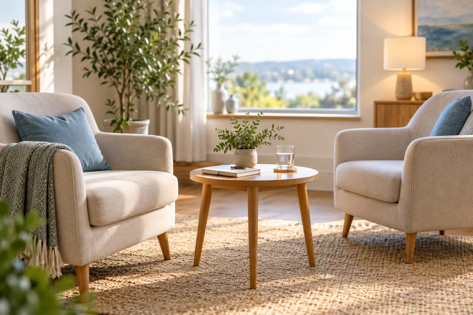 Illustrative image: A quiet and welcoming space for a conversation