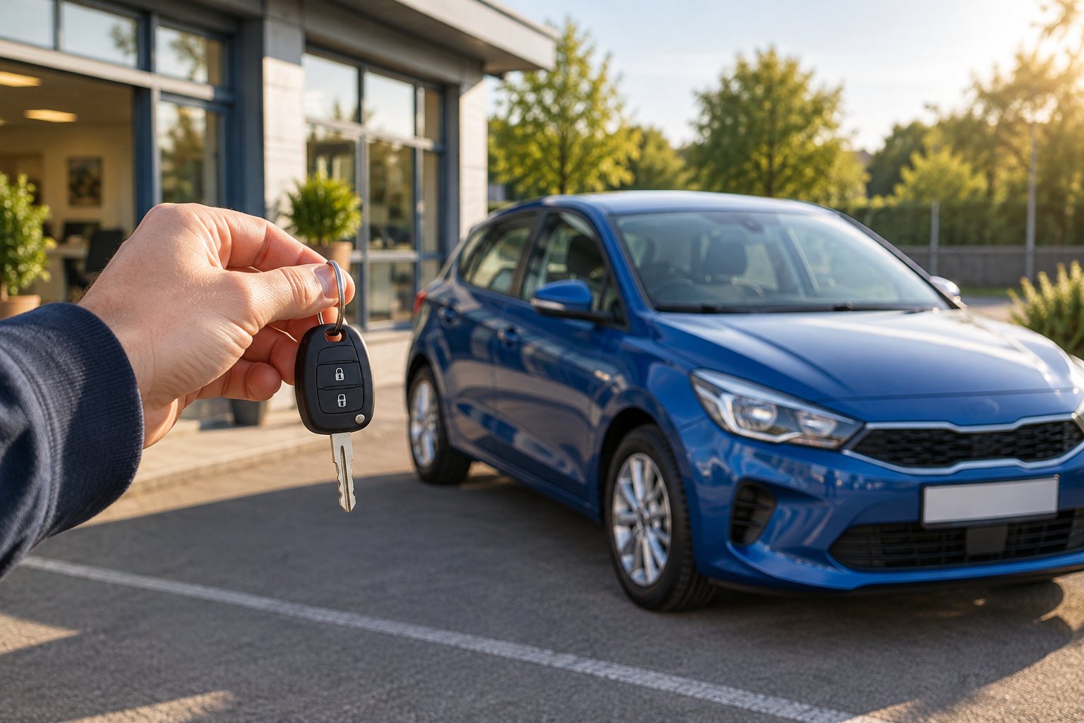Illustrative image: Keys to a replacement car